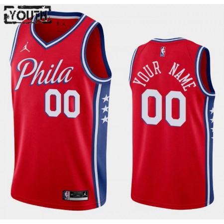 Dres Philadelphia 76ers Prilagođeni 2020-21 Jordan Brand Statement Edition Swingman - Dječji